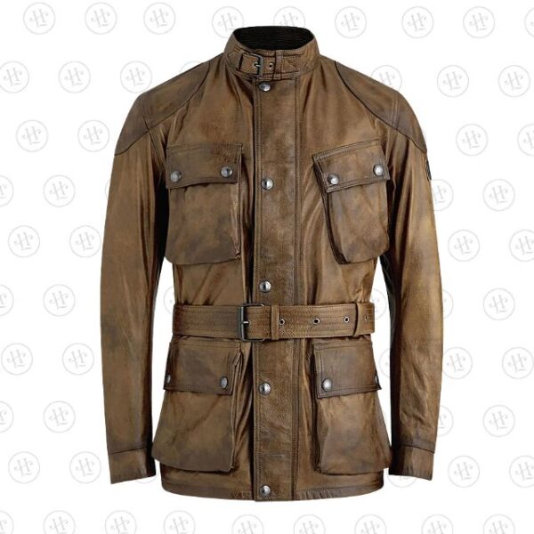 Giacca Belstaff Trialmaster Waxed Field Distressed