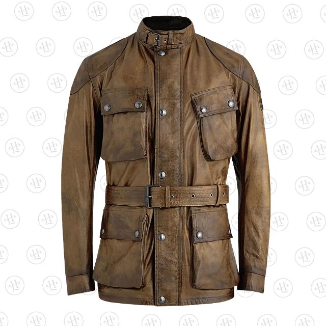 Giacca Belstaff Trialmaster Waxed Field Distressed