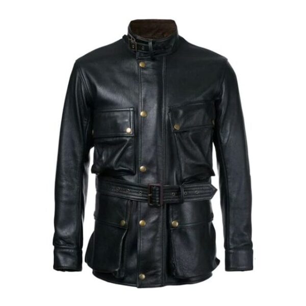 Giacca da motociclista in stile vintage