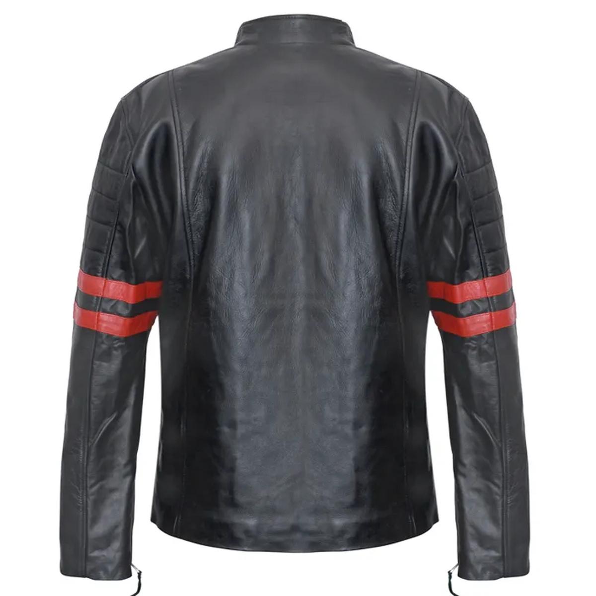 Giacca in pelle di pecora Hybrid Mayhem da uomo