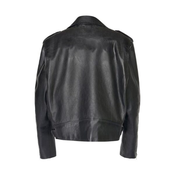 Giacca in pelle da motociclista Brando Biker Moto Racer