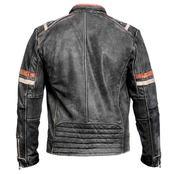 Giacca in pelle Café Racer Eurovision Will Ferrell