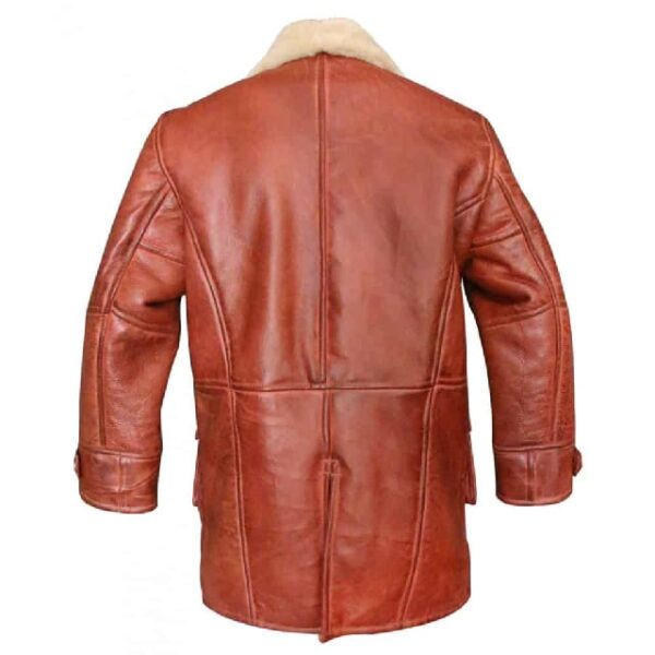 Cappotto invernale in pelliccia di pecora di Dark Knight Rises