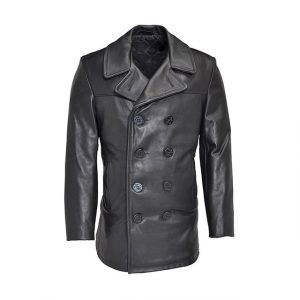 Cappotto doppiopetto stile marinaro