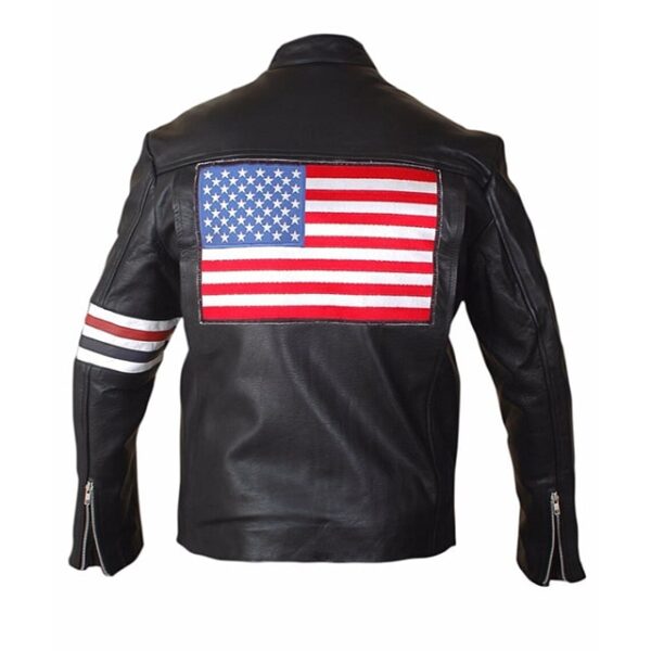 Giacca in pelle classica Easy Rider Peter Fonda