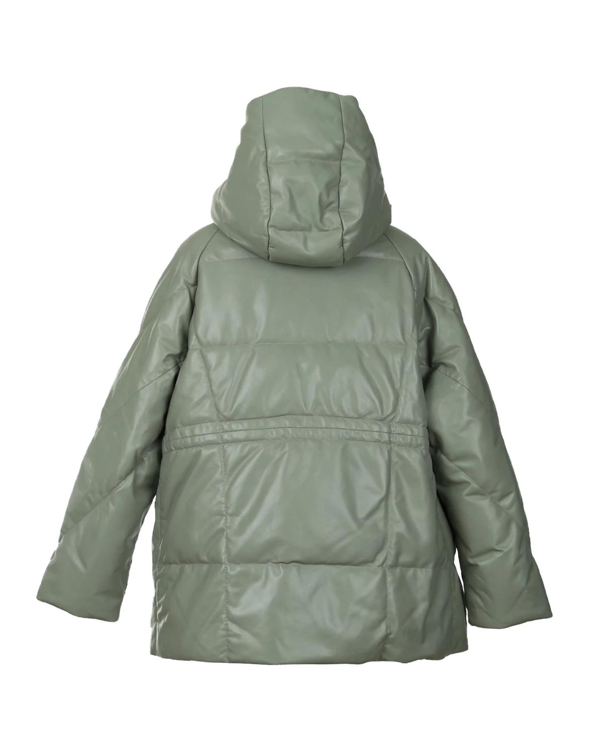 Cappotto corto imbottito in pelle Ella
