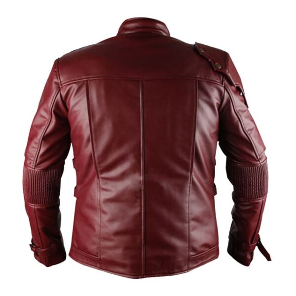 Giacca in pelle di pecora Star Lord da uomo