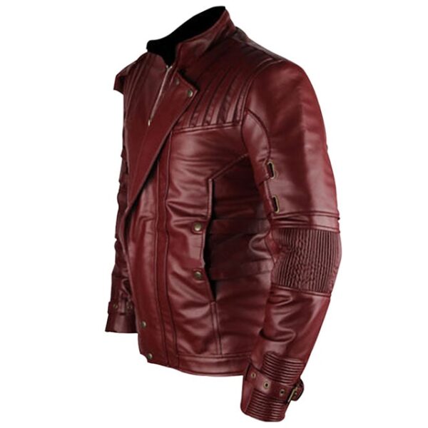 Giacca in pelle di pecora Star Lord da uomo