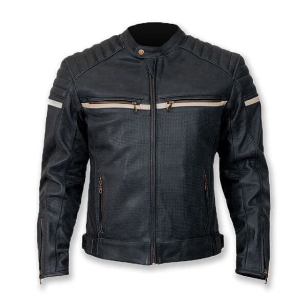 Giacca in pelle marrone vintage Joe Rocket Classic 92