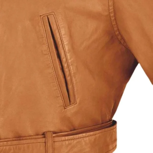 Cappotto in pelle di Brad Pitt in Legends of the Fall