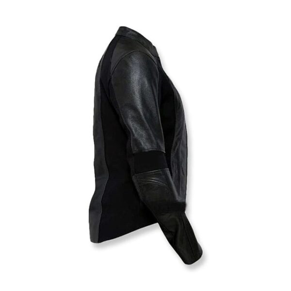 Giacca in pelle di pecora MI6 da donna