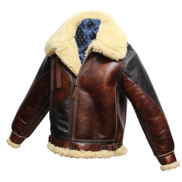Cappotto invernale in pelle di pecora tipo B-3
