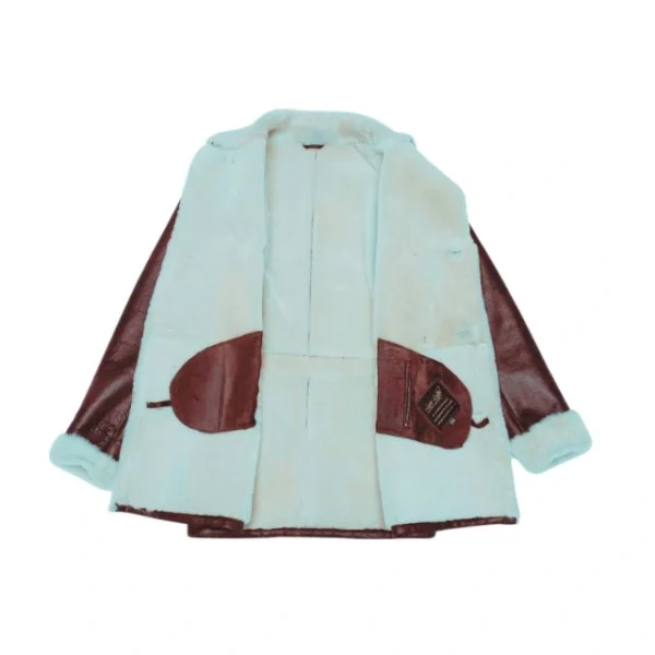Cappotto doppiopetto in montone Jozef da uomo