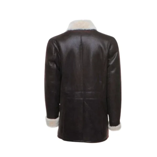 Cappotto doppiopetto in montone Jozef da uomo