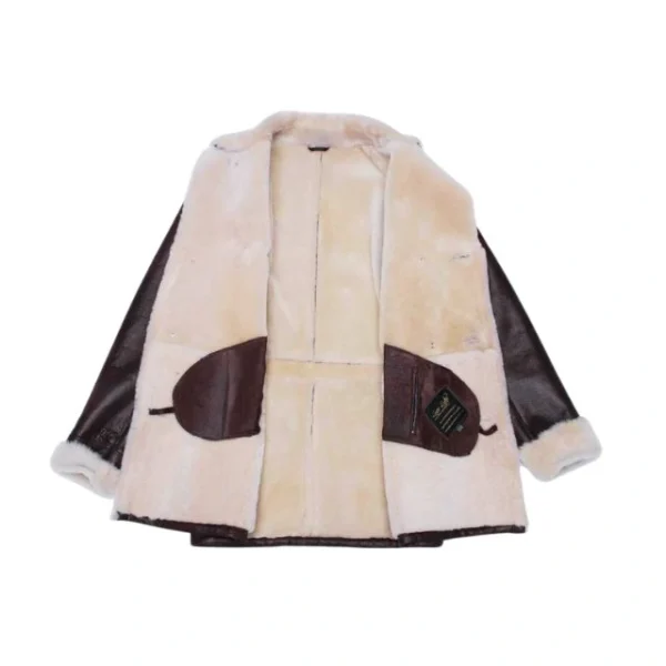 Cappotto doppiopetto in montone Jozef da uomo