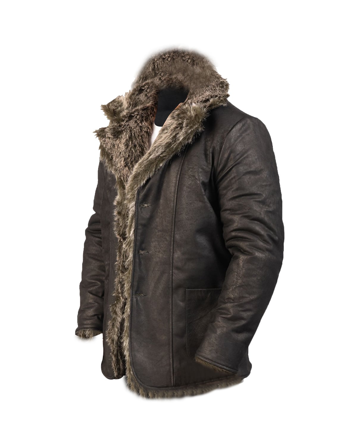 Cappotto in pelle Mario Furlong