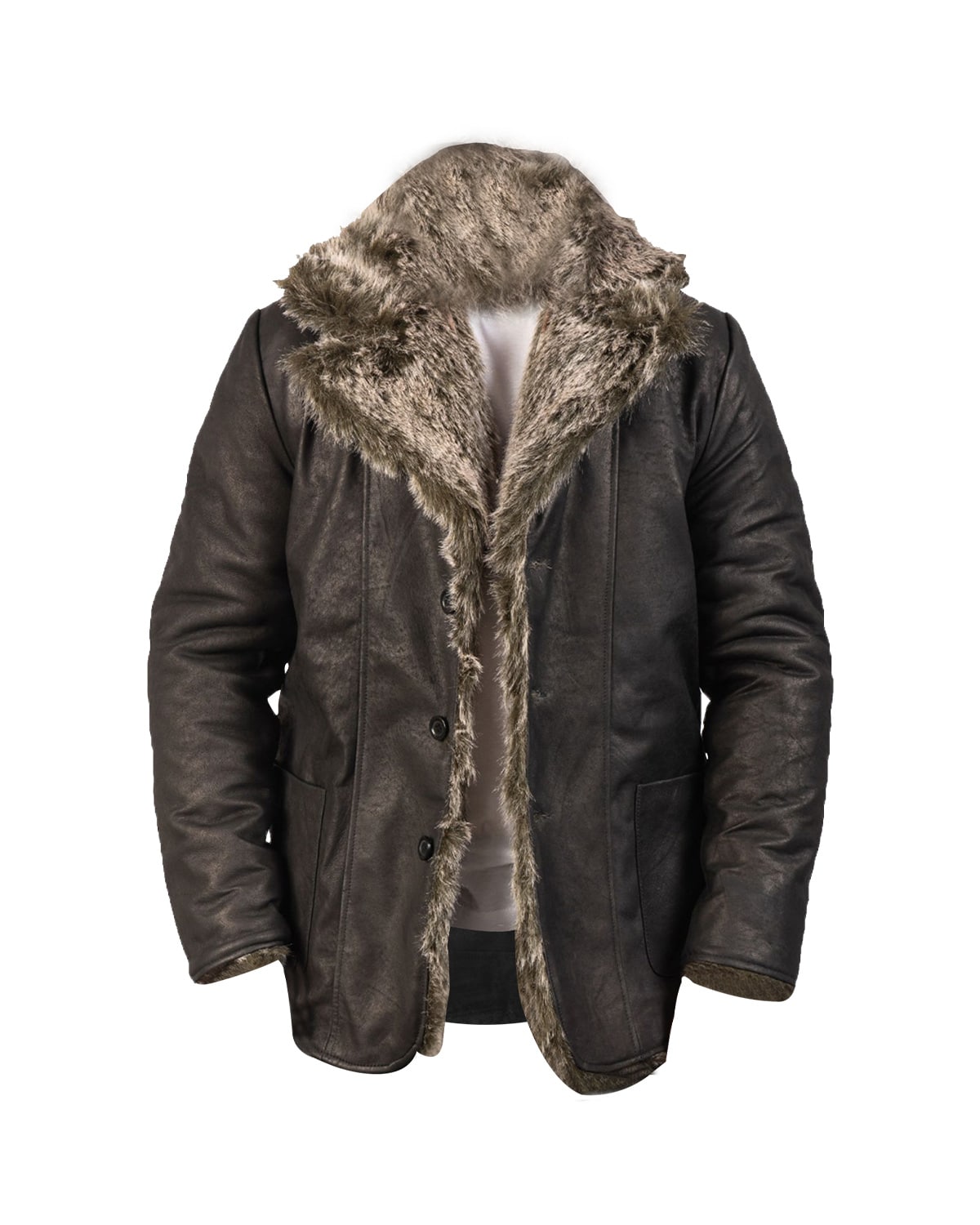 Cappotto in pelle Mario Furlong