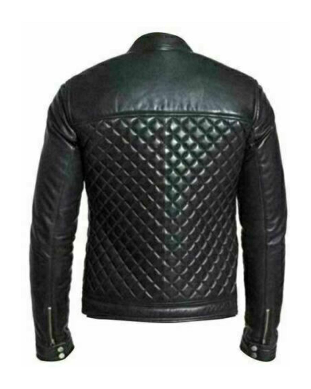 Giacca in pelle Lucca Cafe Racer
