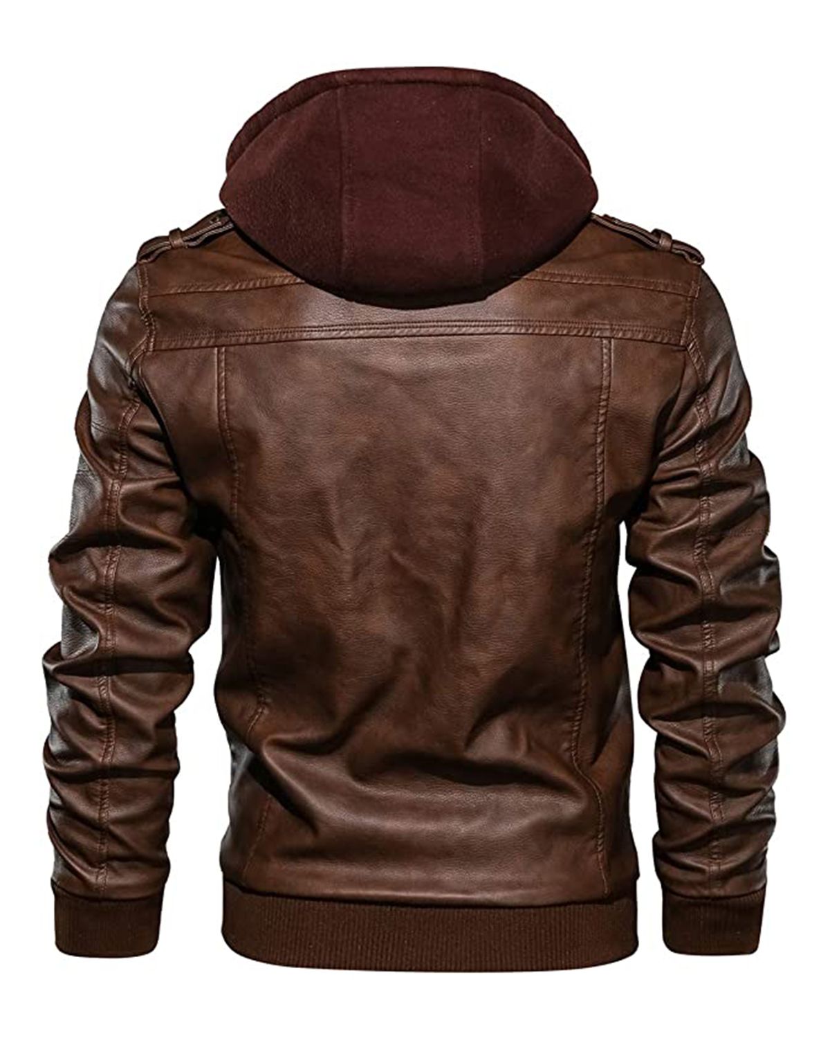 Giacca in pelle da motociclista Ronald
