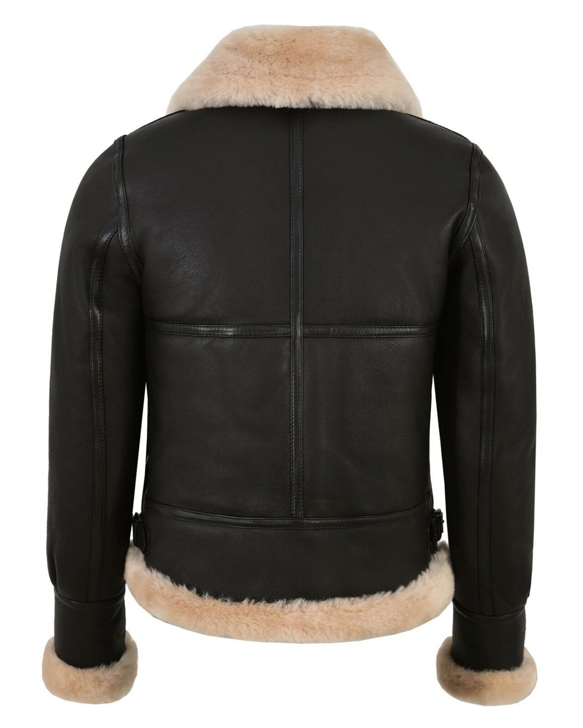 Giacca da aviatore in pelle di pecora B3 Flying Bomber da donna