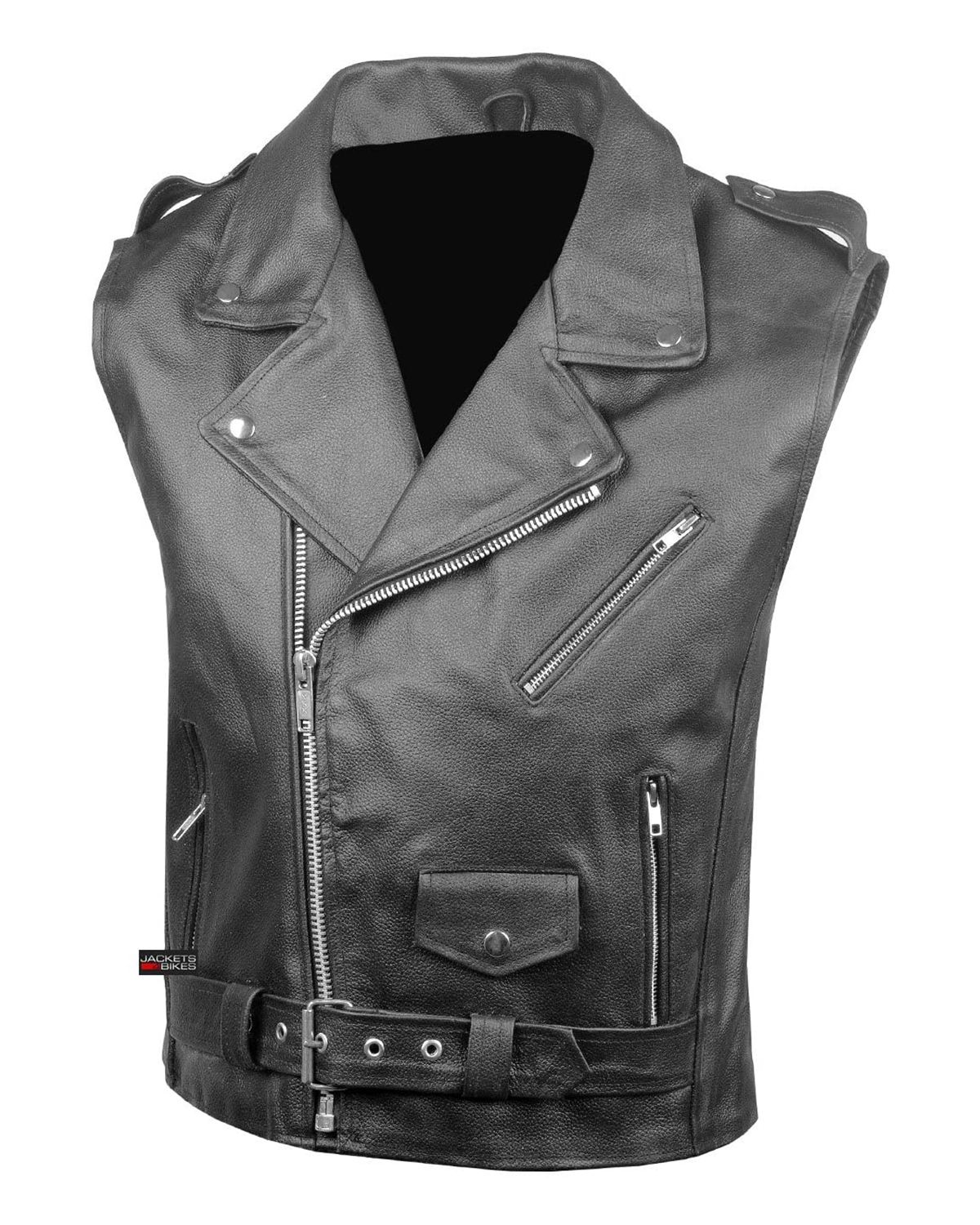 Gilet in pelle classico Jim