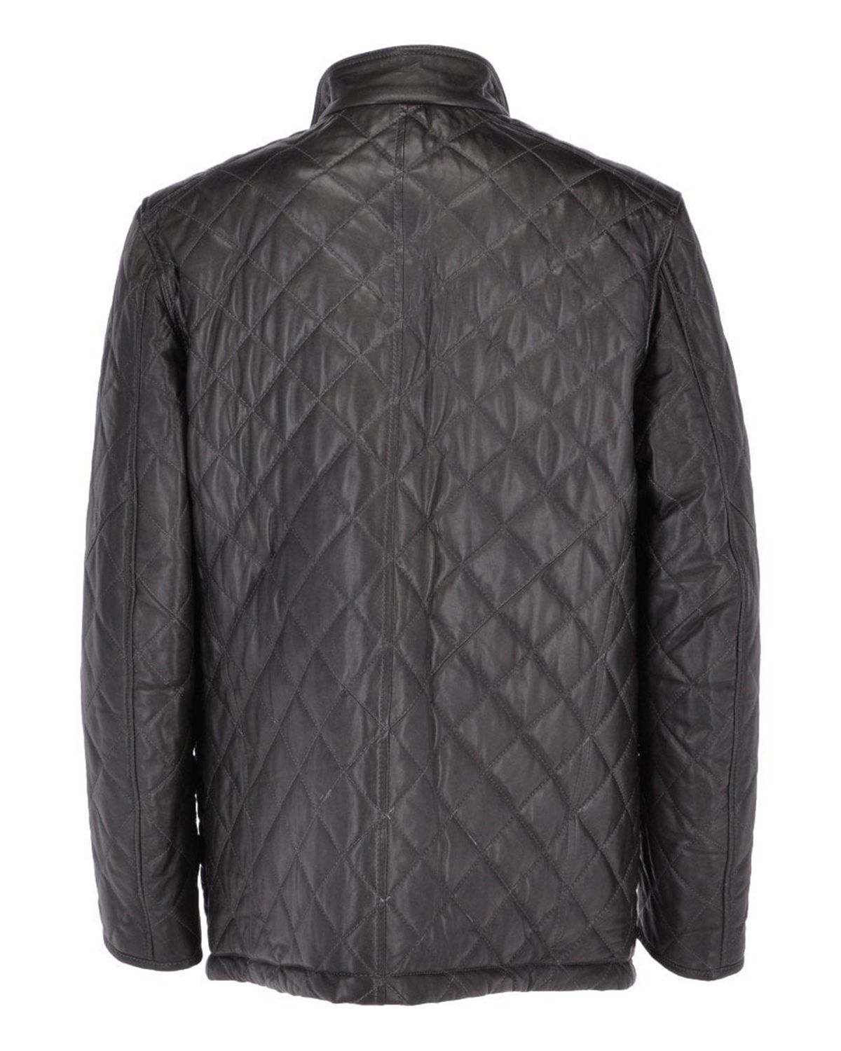 Cappotto in pelle trapuntata Ronnie