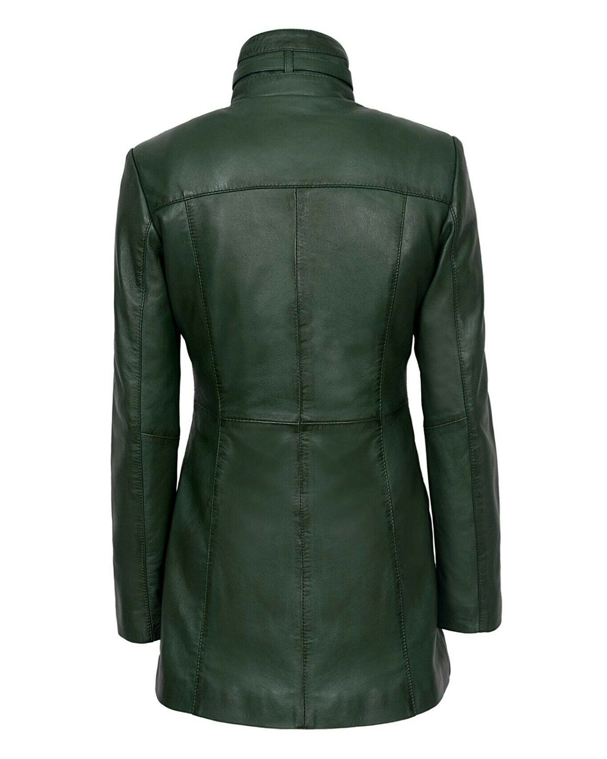 Cappotto in pelle gotica Shay