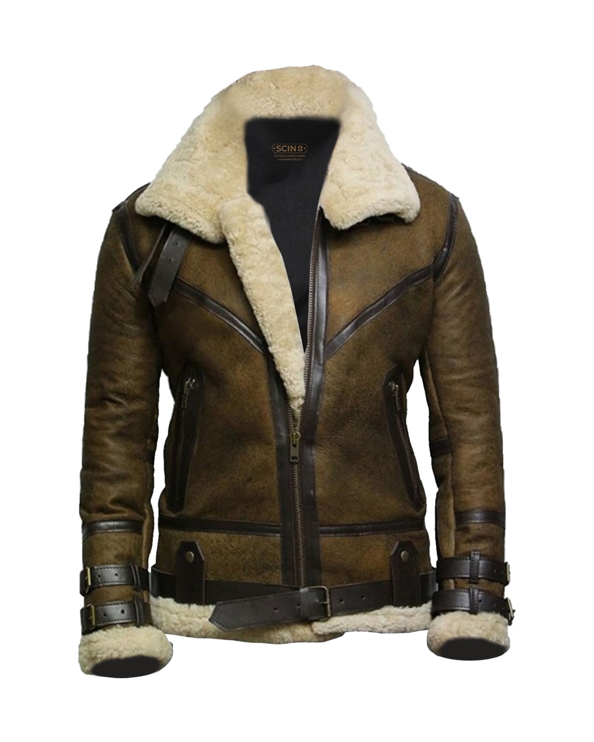 Giubbotto in pelle Blake Bomber