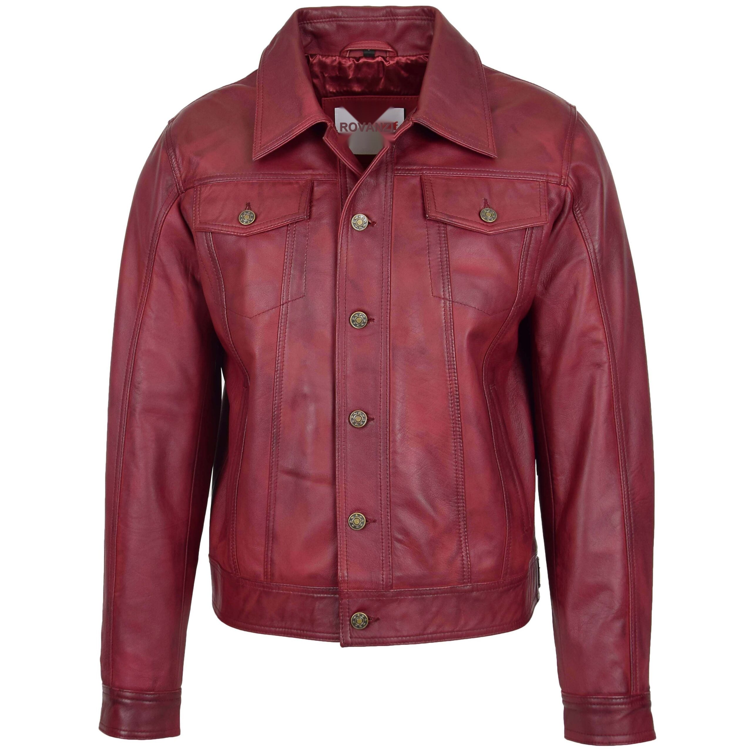 BUNERI Cuero Terry Burdeos Lee Rider Casual