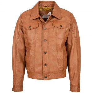 BUNERI Terry Lee Rider Casual de Cuero Tan